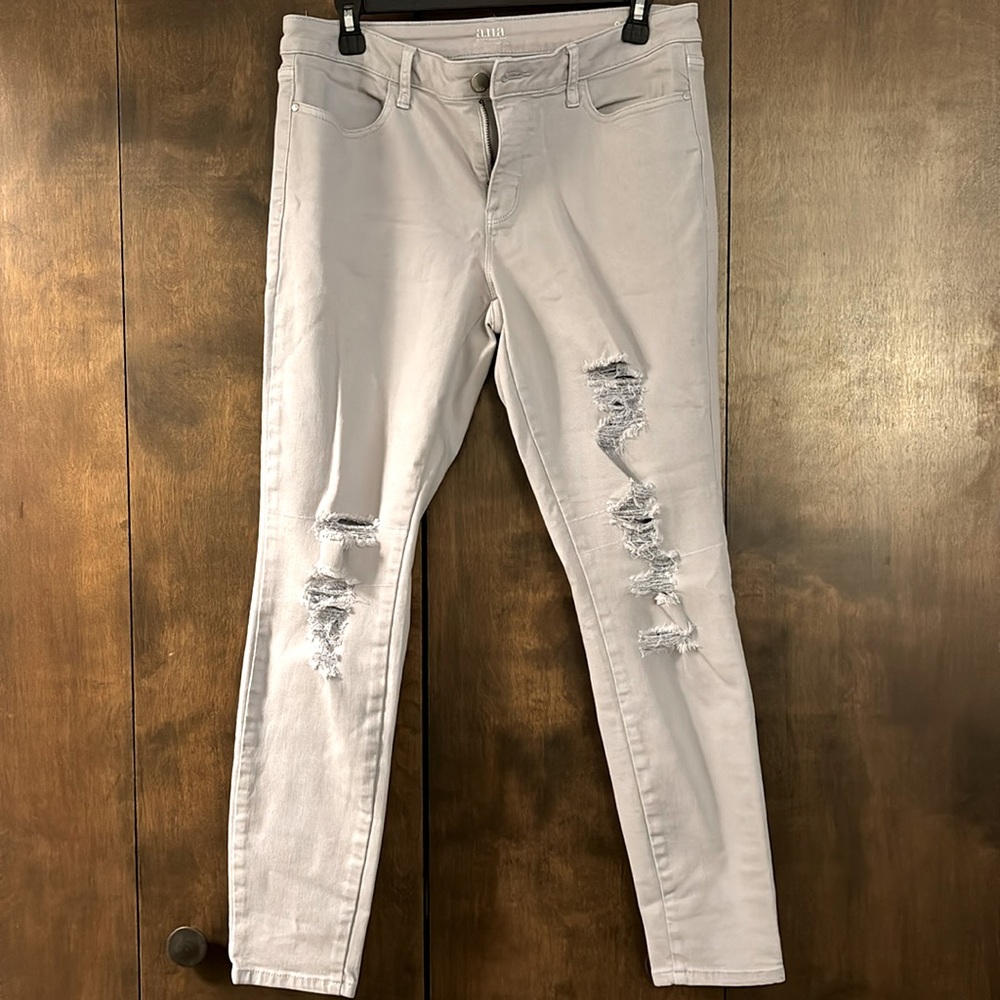 Light Gray Jegging Jeans Ana